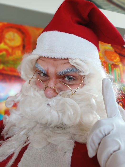 Babbo Natale a Domicilio Roma, Trucco Attore - Magnum Eventi