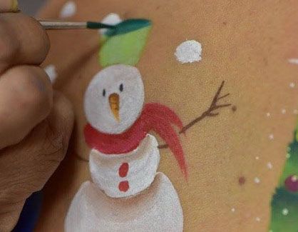 corso face painting christmas magnum eventi