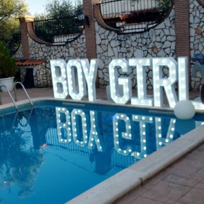 Allestimento Gender Reveal Party Magnum Eventi