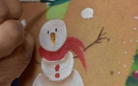 corso face painting christmas magnum eventi