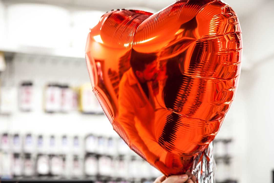 Palloncini Cuore ad Elio Sorpresa Amore a Domicilio