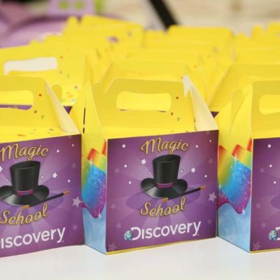 Box con Grafica Personalizzata Family day aziendale Magnum Eventi