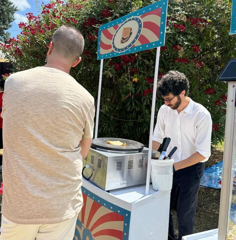 Noleggio Carretto Crepes