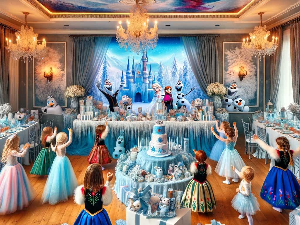 Festa Tema Frozen Magnum Eventi