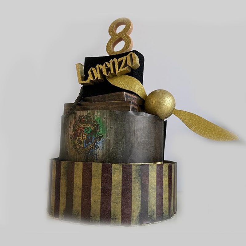 Torta Finta Scenografica a Tema Harry Potter