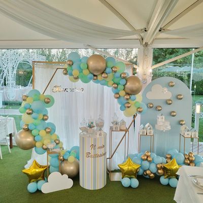 Scenografie con Palloncini per Battesimo