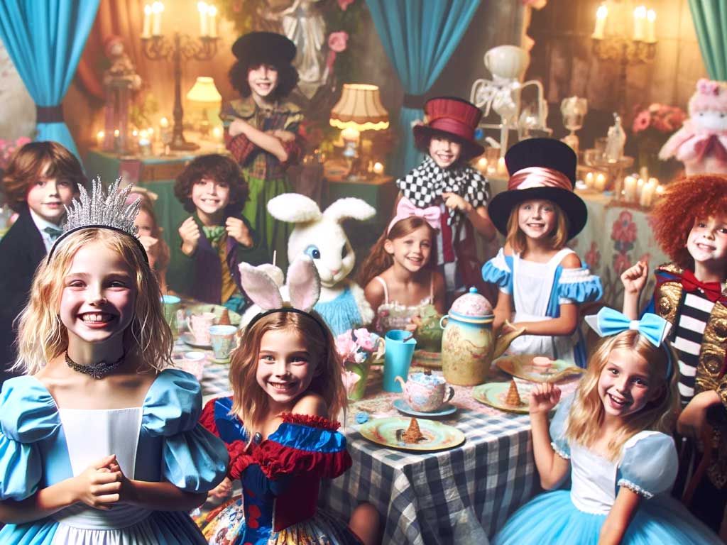Festa Tema Alice nel paese delle Meraviglie Magnum Eventi