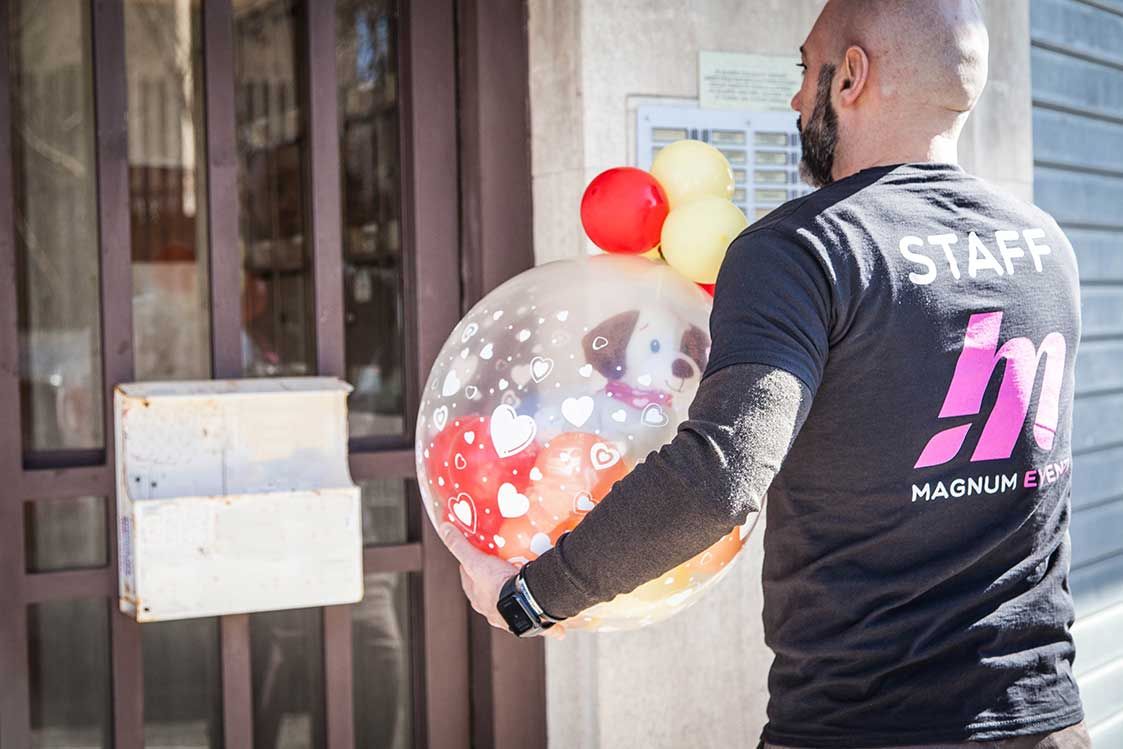 Regali nel Palloncino Sorpresa Amore a Domicilio