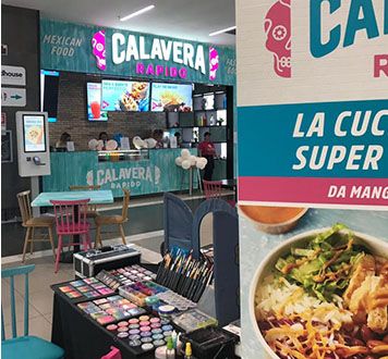 Magnum Eventi Aziendali Calavera Face Painting