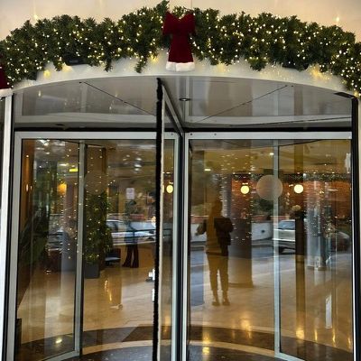 Allestimento ingresso Hotel