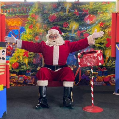 Babbo Natale riceve i bambini a Roma