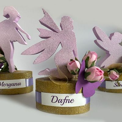 Bomboniera Segnatavolo per Comunione Bambina