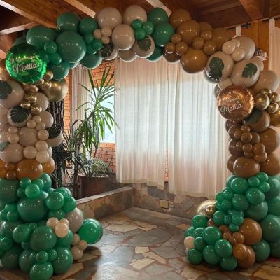 Arco a Tema giungla per Battesimo